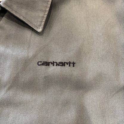 00's Carhartt コットンツイル ジャケット グリーン (不明)/A8298J-SO