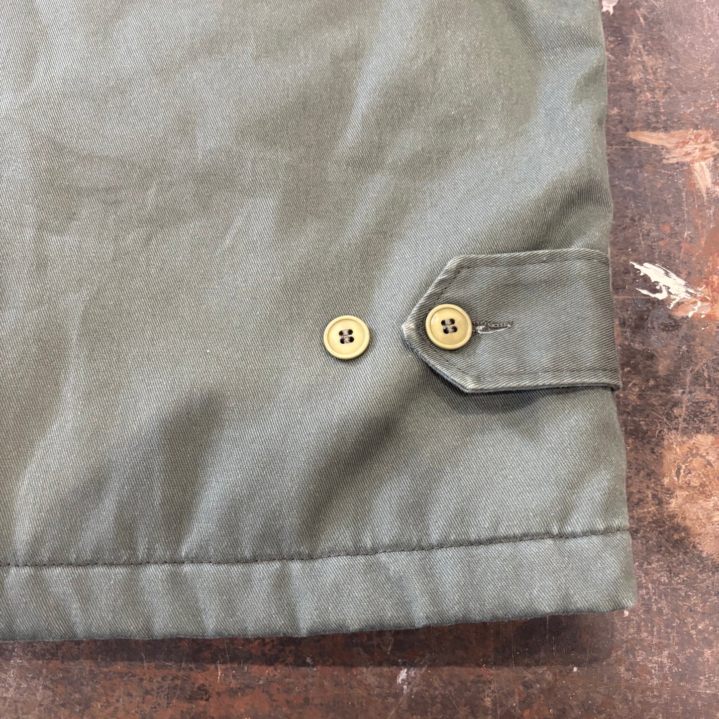 00's Carhartt コットンツイル ジャケット グリーン (不明)/A8298J-SO