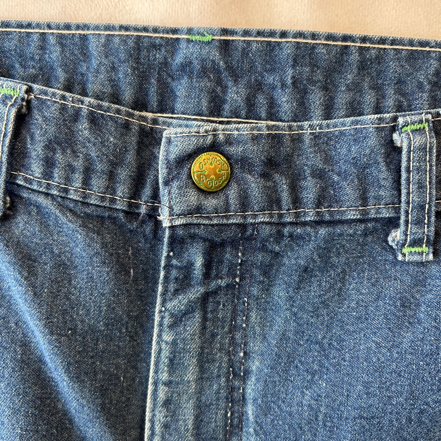 70's Osh Kosh B'gosh オシュコシュ デニムペインターパンツ (36×29)/B1713P-SO