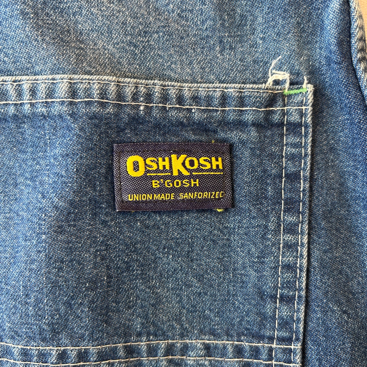 70's Osh Kosh B'gosh オシュコシュ デニムペインターパンツ (36×29)/B1713P-SO
