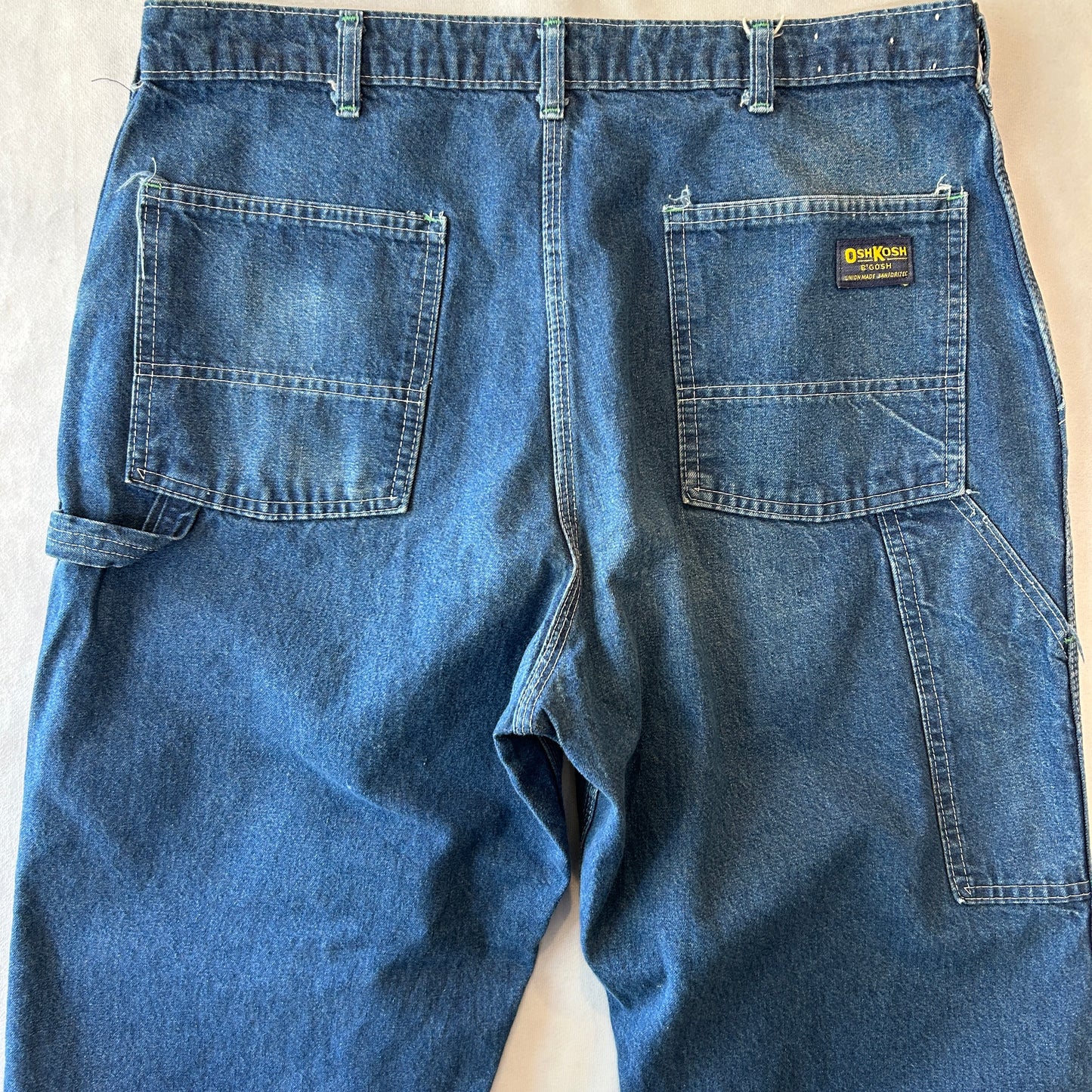 70's Osh Kosh B'gosh オシュコシュ デニムペインターパンツ (36×29)/B1713P-SO
