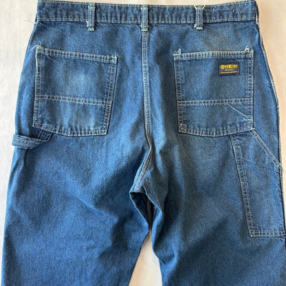 70's Osh Kosh B'gosh オシュコシュ デニムペインターパンツ (36×29)/B1713P-SO