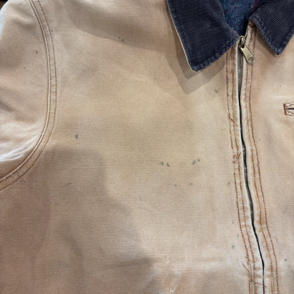 80's Dickies work jacket ダック ワーク ジャケット デトロイトタイプ ベージュ (L)/A8300J-SO