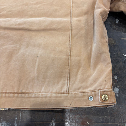 80's Dickies work jacket ダック ワーク ジャケット デトロイトタイプ ベージュ (L)/A8300J-SO