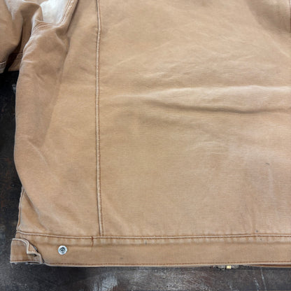 80's Dickies work jacket ダック ワーク ジャケット デトロイトタイプ ベージュ (L)/A8300J-SO