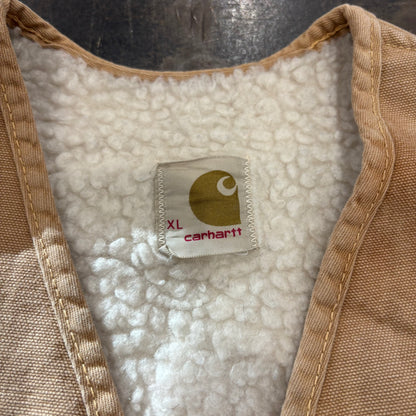 70's Carhartt boa vest ボア ハンティング ベスト (XL)/A8175V-SO