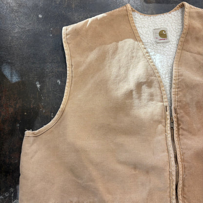 70's Carhartt boa vest ボア ハンティング ベスト (XL)/A8175V-SO