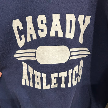 90's Russell ラッセル CASADY ATHLETIC カレッジスウェット USA製 ネイビー(L)/A8930S-SO