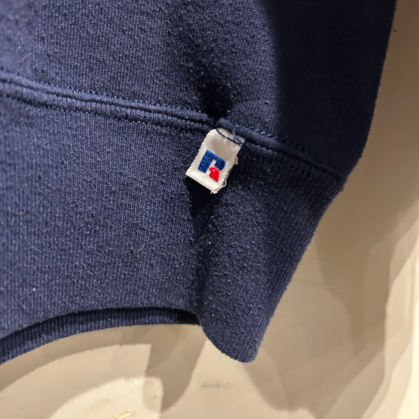 90's Russell ラッセル CASADY ATHLETIC カレッジスウェット USA製 ネイビー(L)/A8930S-SO