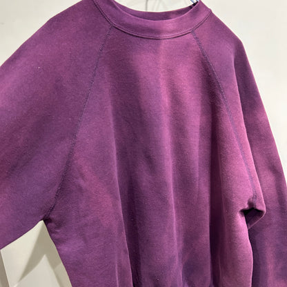 90's TULTEX ブランクスウェット フェード 無地 ボルドー(XL)/B2918S-SO