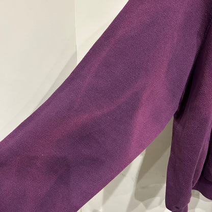 90's TULTEX ブランクスウェット フェード 無地 ボルドー(XL)/B2918S-SO