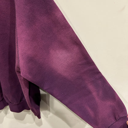 90's TULTEX ブランクスウェット フェード 無地 ボルドー(XL)/B2918S-SO