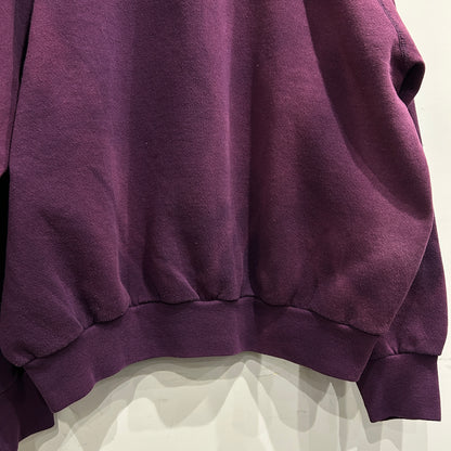 90's TULTEX ブランクスウェット フェード 無地 ボルドー(XL)/B2918S-SO