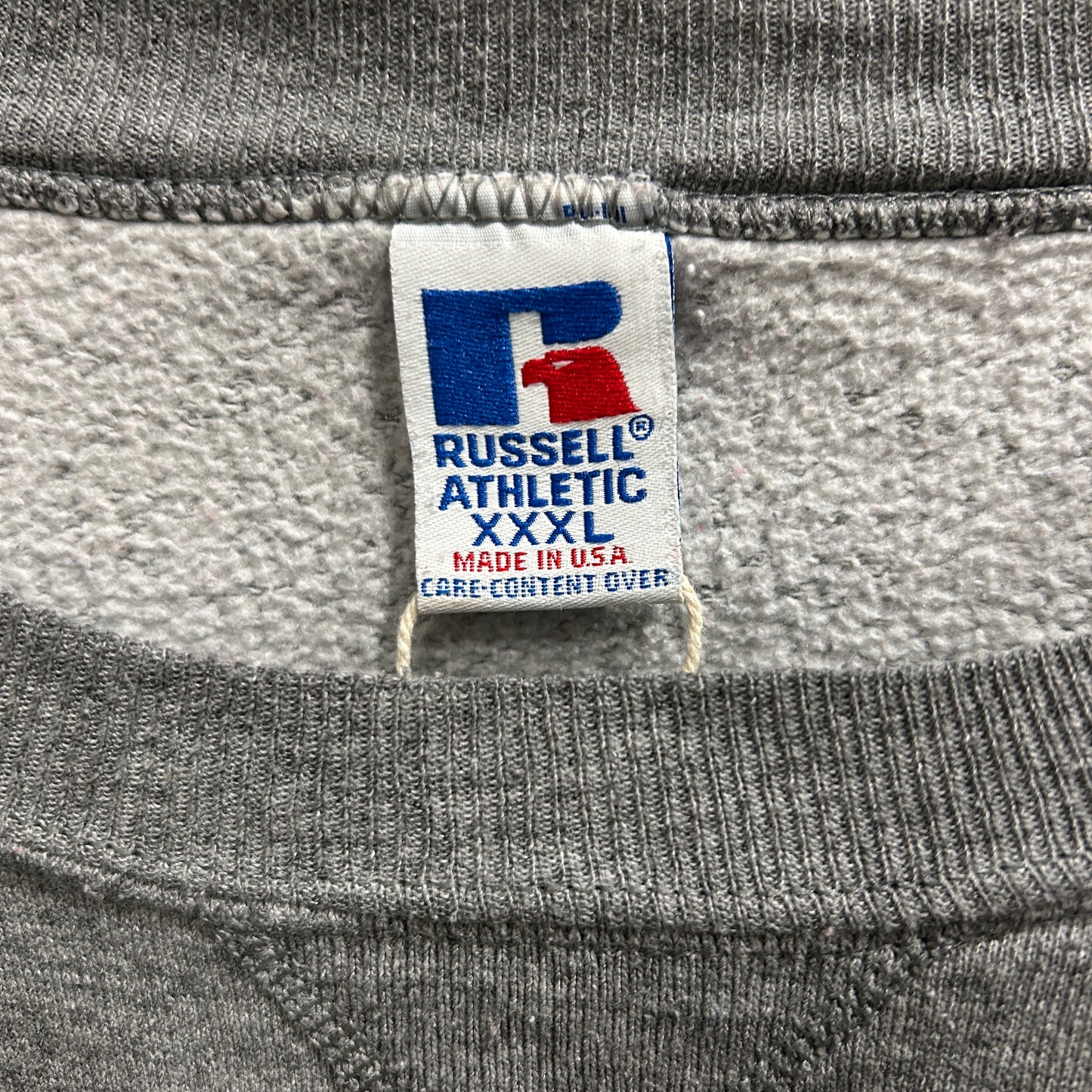 90's Russell ラッセル ブランクスウェット グレー USA製(XXXL)/A7763S-SO
