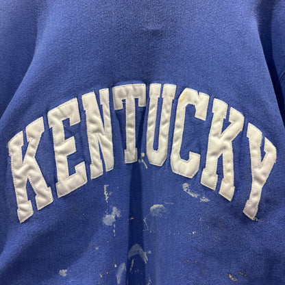 90's Champion Reverse weave リバースウィーブ "KENTUCKY" カレッジスウェット ブルー系 (XL)/C0656S-SO