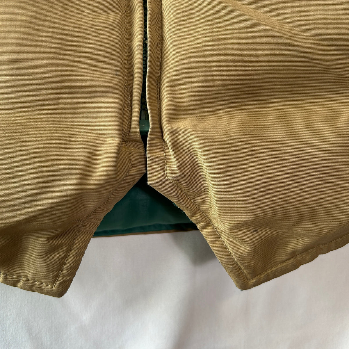 80's Eddie Bauer エディー・バウアー リバーシブルダウンベスト グリーン/ベージュ(M)/C1692V-SO