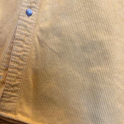 00's GAP コーデュロイシャツ 黄 (L)/B0396S-SO