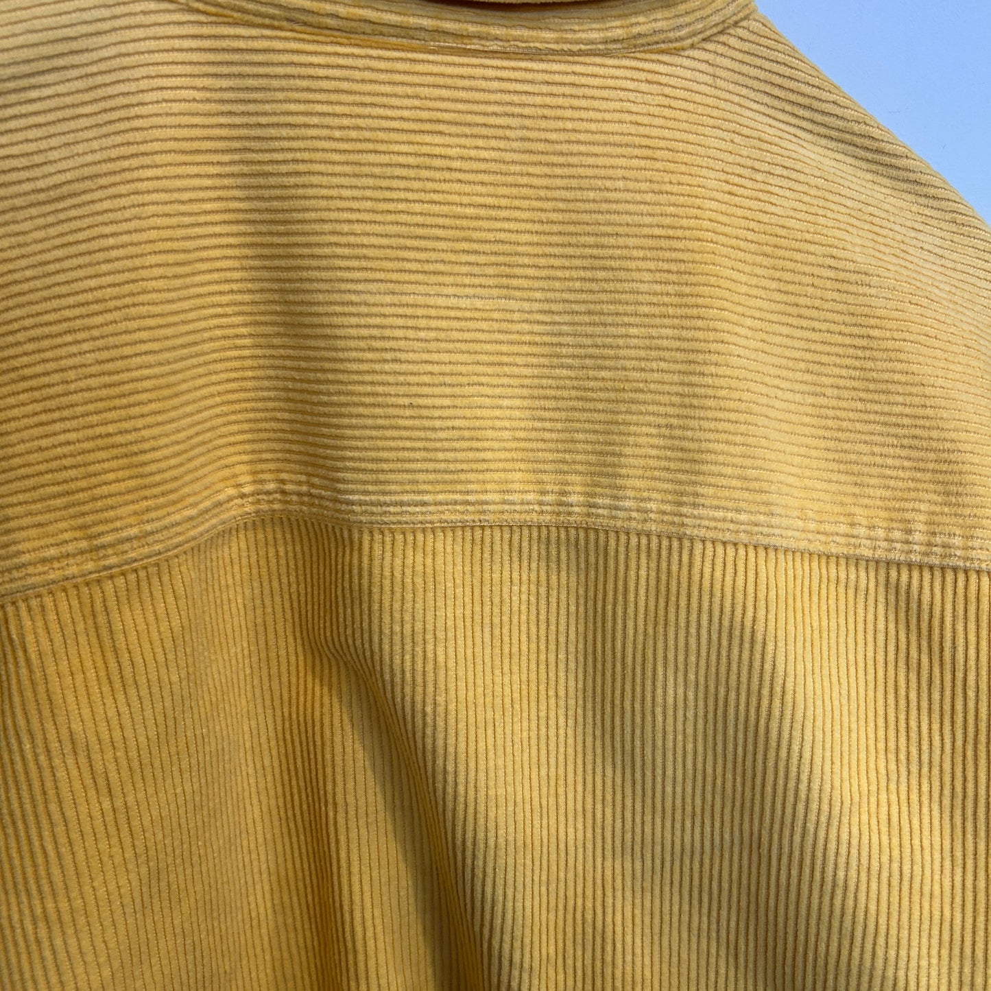 00's GAP コーデュロイシャツ 黄 (L)/B0396S-SO