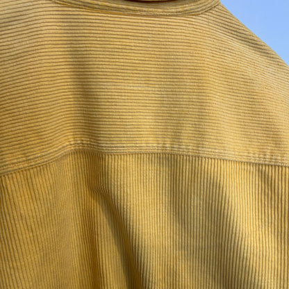 00's GAP コーデュロイシャツ 黄 (L)/B0396S-SO