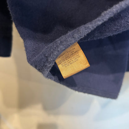 00's St.Johns'Bay  シャモアクロスシャツ 紺 (M)/A8945S-SO