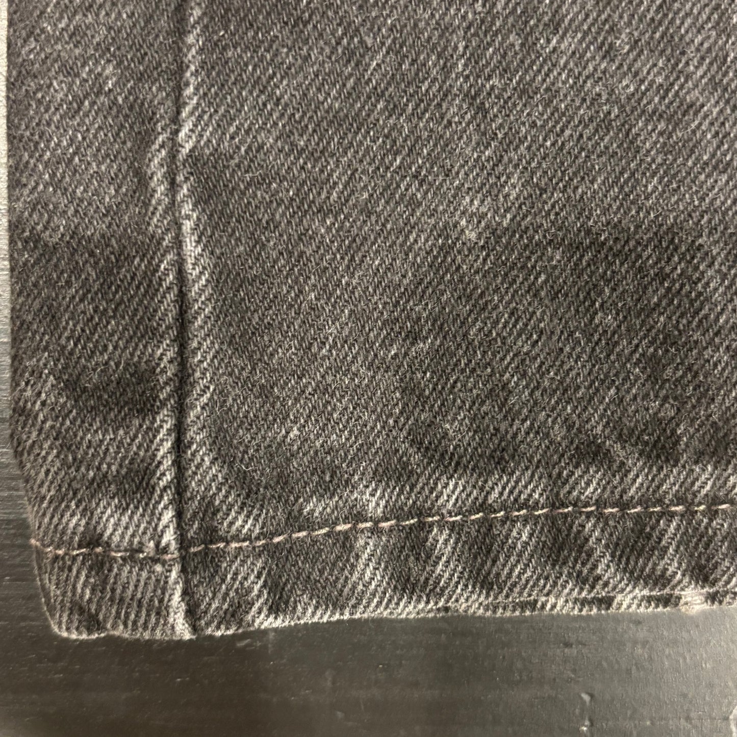 90's Levi's 565 Loose Fit Wide Leg デニムパンツ 黒 (33×30)/B2634P-SO