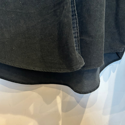 00's Ralph Lauren ラルフローレン コーデュロイシャツ 黒 (L)/B1506S-SO