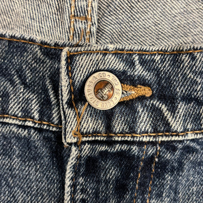 90's Levi's Silber Tab Buggy Pleated デニムパンツ 青 (36×32)/A7350P-SO