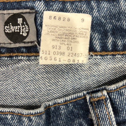 90's Levi's Silber Tab Buggy Pleated デニムパンツ 青 (36×32)/A7350P-SO