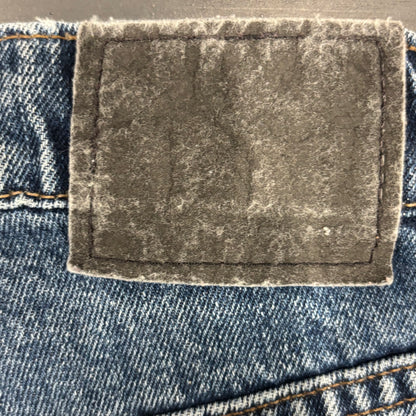 90's Levi's Silber Tab Buggy Pleated デニムパンツ 青 (36×32)/A7350P-SO