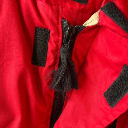80's Eddie Bauer エディー・バウアー グースダウンベスト レッド(M)/B0581V-SO