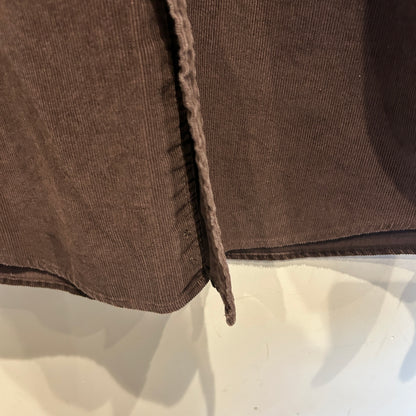 00's L.L.Bean エルエルビーン コーデュロイシャツ 茶 (M)/A8395S-SO