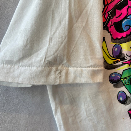 90's NOW and LATER キャンディー 企業Tシャツ 白 Fruit of the loom(L)/A7389T-SO