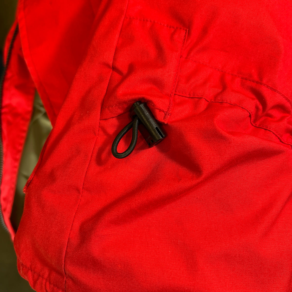 80's Eddie Bauer エディー・バウアー グースダウンベスト レッド(M)/B0581V-SO