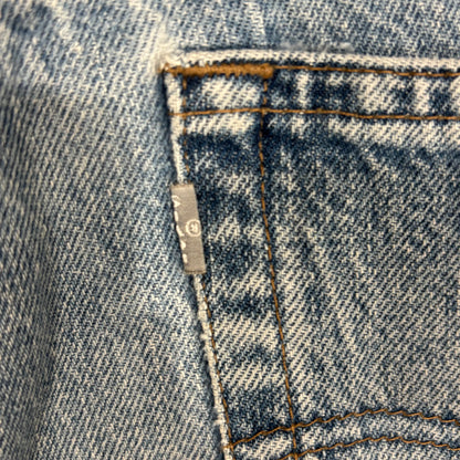 90's Levi's リーバイス Silber Tab デニム バギーパンツ 薄青 (36×36)/B2606P-SO