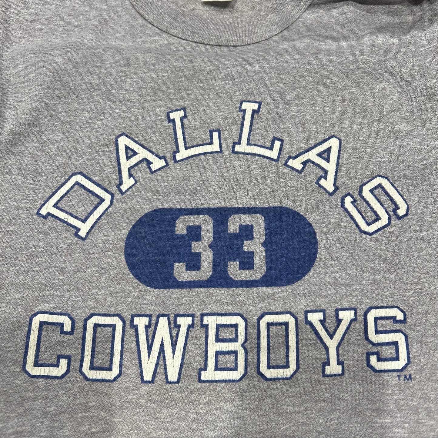 80's champion "DALLAS COWBOYS 33" (M)/A6400T-SO