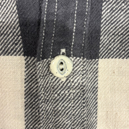 00's Polo Ralph Lauren ラルフローレン チェックシャツ 黒白 (XL)/A0983SH-SO