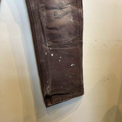 carhartt double knee pants カーハート ダブルニーパンツ ブラウン (32 32)/A8374P-SO