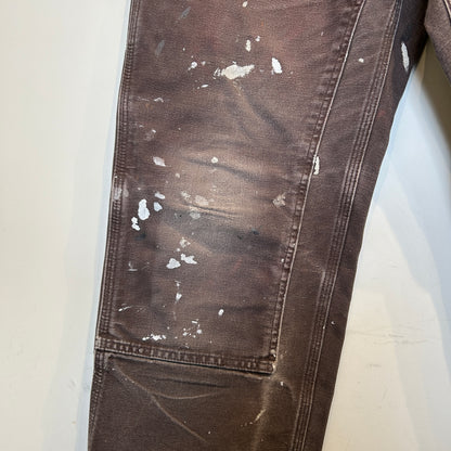 carhartt double knee pants カーハート ダブルニーパンツ ブラウン (32 32)/A8374P-SO