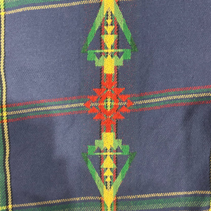 00's Polo Ralph Lauren ラルフローレン チェック ネイティブ柄シャツ 青赤緑黄 (XXL)/A1165SH-SO