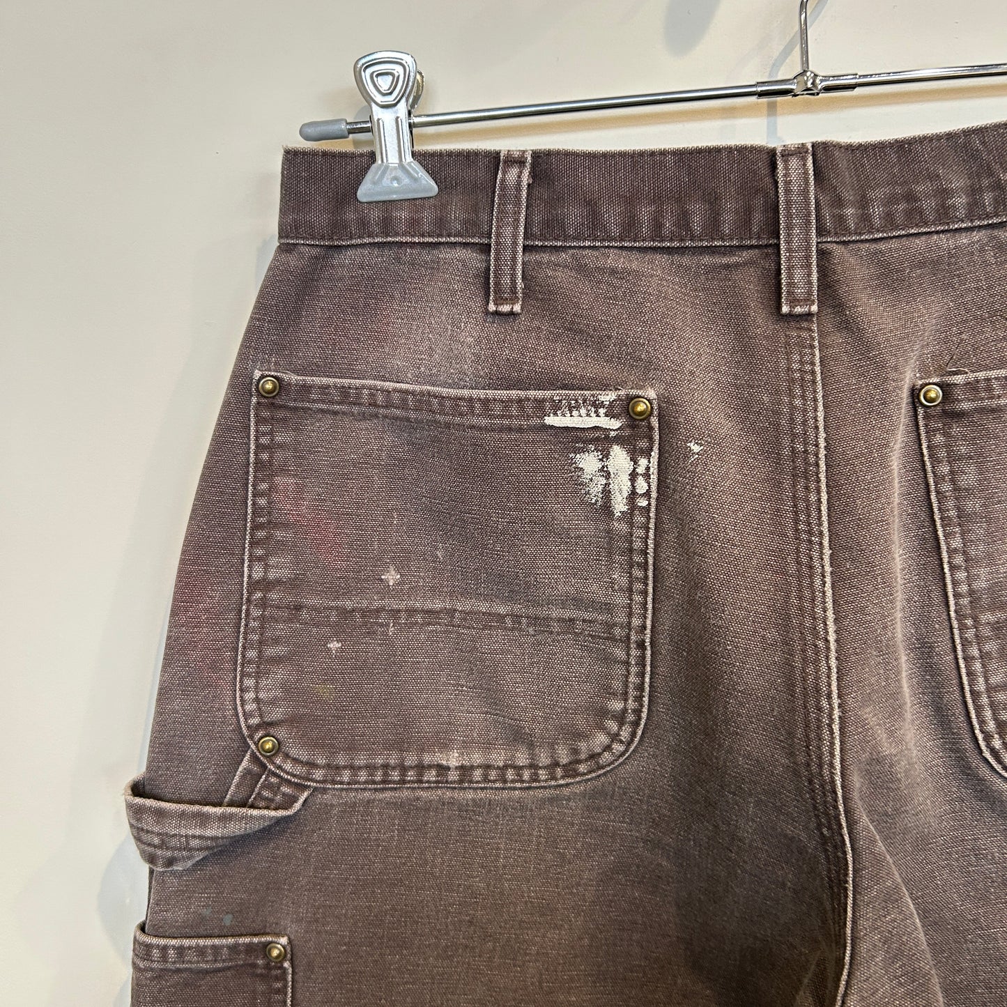 carhartt double knee pants カーハート ダブルニーパンツ ブラウン (32 32)/A8374P-SO