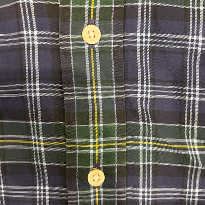 00's Ralph Lauren ラルフローレン チェックシャツ CRASSIC FIT 青緑黄白 (XL)/A2339SH-SO
