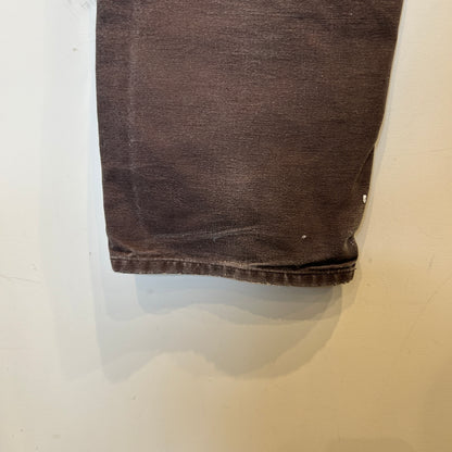 carhartt double knee pants カーハート ダブルニーパンツ ブラウン (32 32)/A8374P-SO