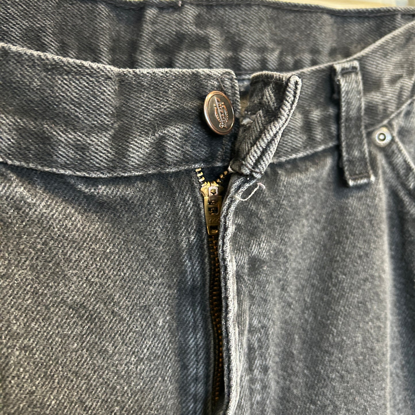 00's Dickies double knee pants ディッキーズ ダブル二ー パンツ ブラック デニム (36 32)/A8368P-SO