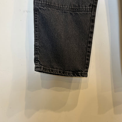 00's Dickies double knee pants ディッキーズ ダブル二ー パンツ ブラック デニム (36 32)/A8368P-SO