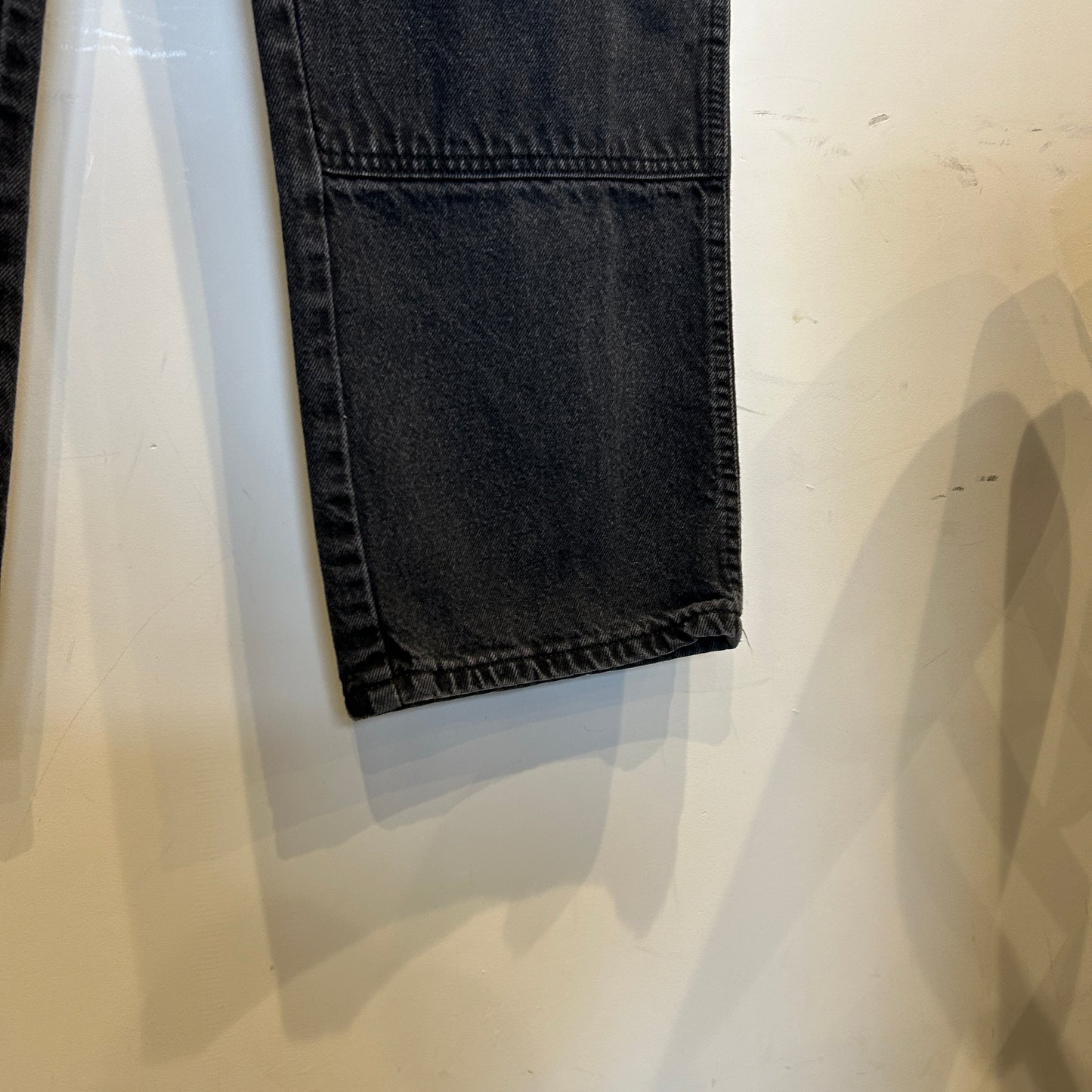 00's Dickies double knee pants ディッキーズ ダブル二ー パンツ ブラック デニム (36 32)/A8368P-SO