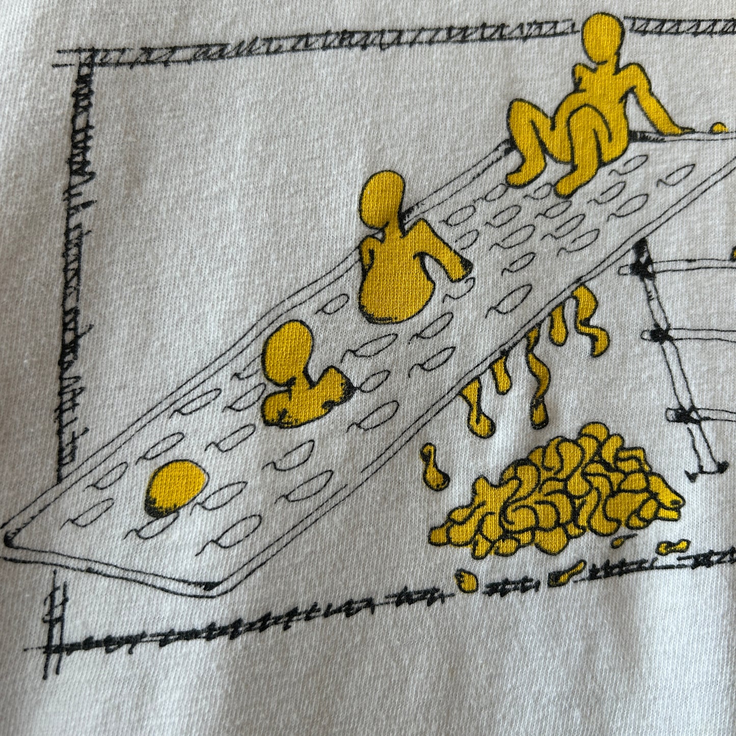 90's カリフォルニア州立ポリテクニック大学 学生ラジオ マーチャンダイズTシャツ 白 ONEITA(XL)/B2721T-SO