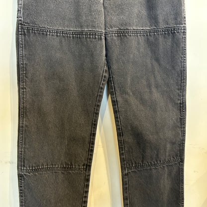 00's Dickies double knee pants ディッキーズ ダブル二ー パンツ ブラック デニム (36 32)/A8368P-SO