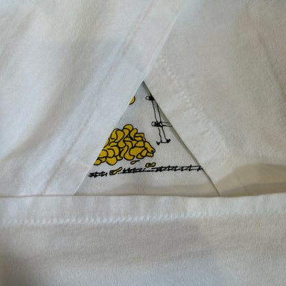 90's カリフォルニア州立ポリテクニック大学 学生ラジオ マーチャンダイズTシャツ 白 ONEITA(XL)/B2721T-SO
