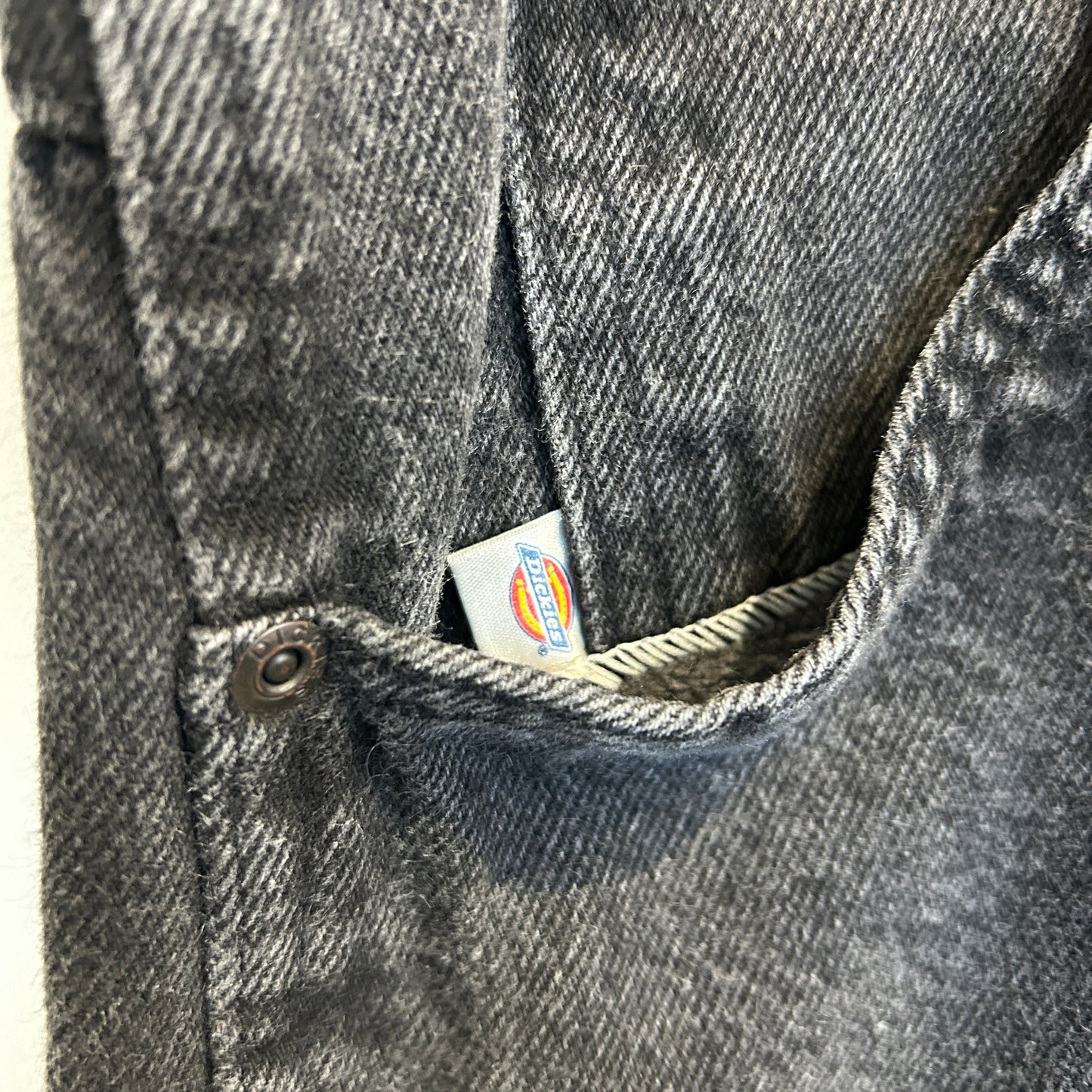 00's Dickies double knee pants ディッキーズ ダブル二ー パンツ ブラック デニム (36 32)/A8368P-SO