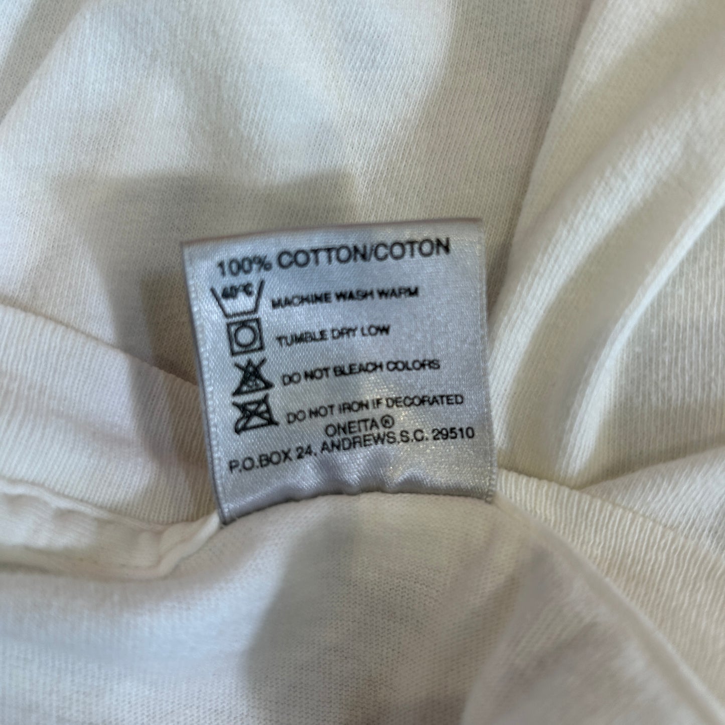 90's カリフォルニア州立ポリテクニック大学 学生ラジオ マーチャンダイズTシャツ 白 ONEITA(XL)/B2721T-SO